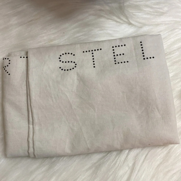 Stella McCartney Falabella Fold Over Shoulder Bag with Chain straps Black - Picture 17 of 17